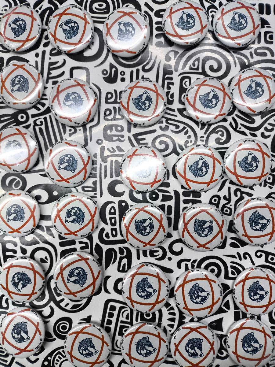 100 Fotoboton Publicitario 3.2 Cm Pack Boton Pin 32mm