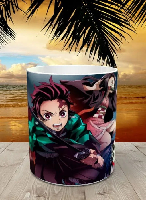 36 Tazas Demon Slayer Surtidas O Personalizadas