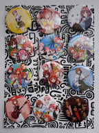 100 Fotoboton Publicitario 5.8 Cm Pack Boton Pin