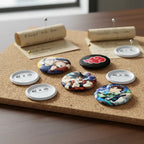 100 Botones Anime 5.8 Cm Mayoreo Pin Fotoboton