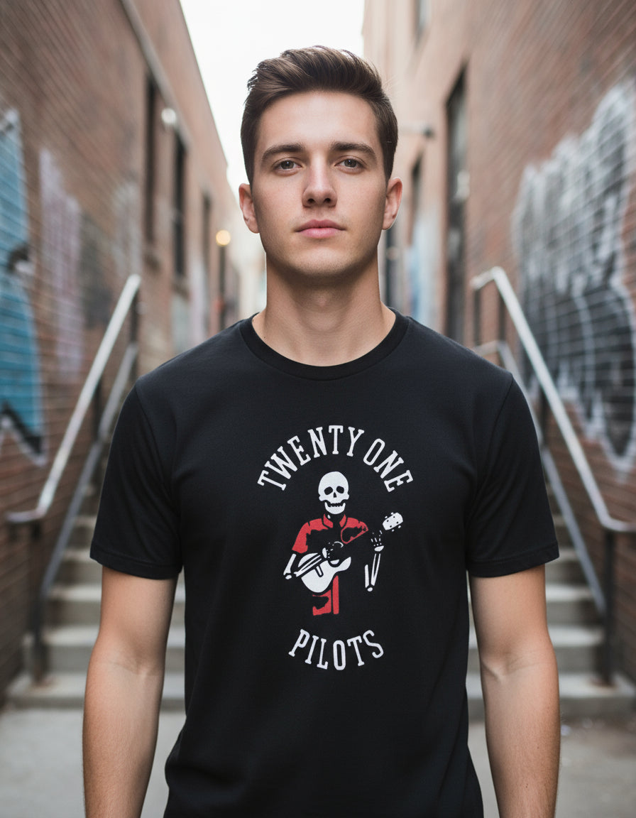 Twenty One Pilots Esqueleto Playera Urbano Street