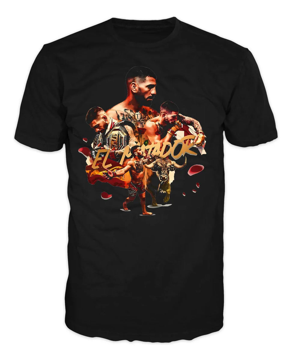 Playera Ilia Topuria Estilo El Matador Algodon Premium