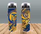 Botella Deportiva Tigres Cilindro Uanl Regalo Futbol