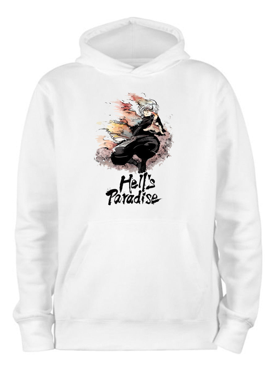 Hell's Paradise Sudadera Hoodie Anime Jigokuraku