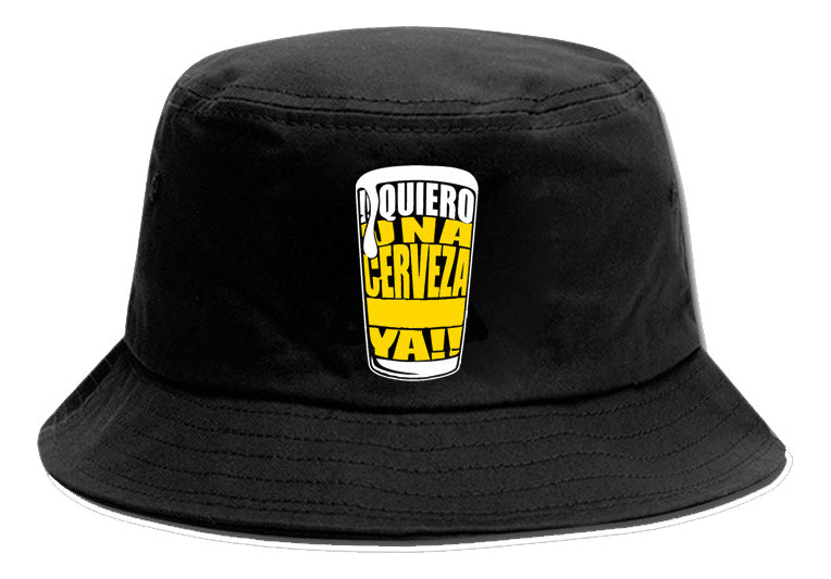 Gorro Bucket Pescador Cerveza Taco Divertido Calidad Premium
