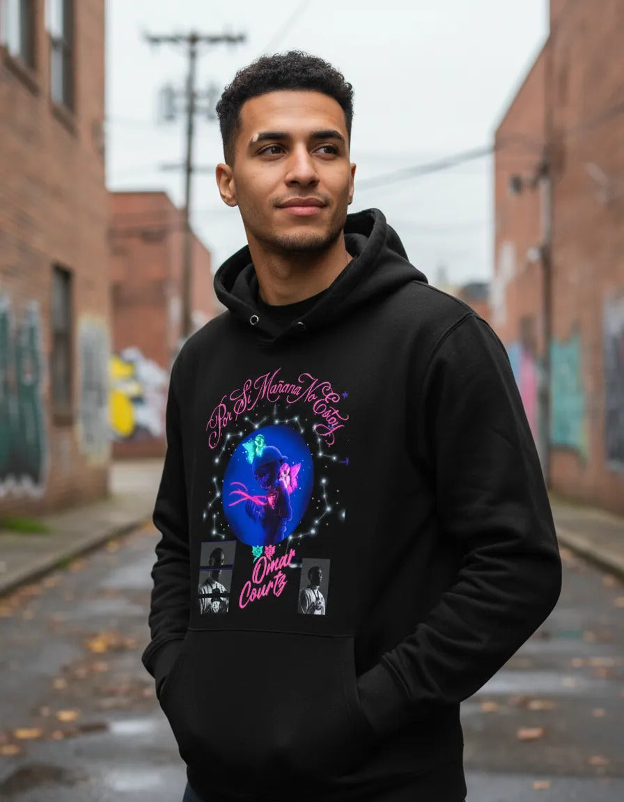 Sudadera Omar Courtz Estilo Hoodie Por Si Mañana No Estoy