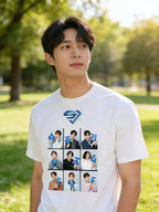 Playera Super Junior Estilo Kpop Tacto Algodon Suave Premium