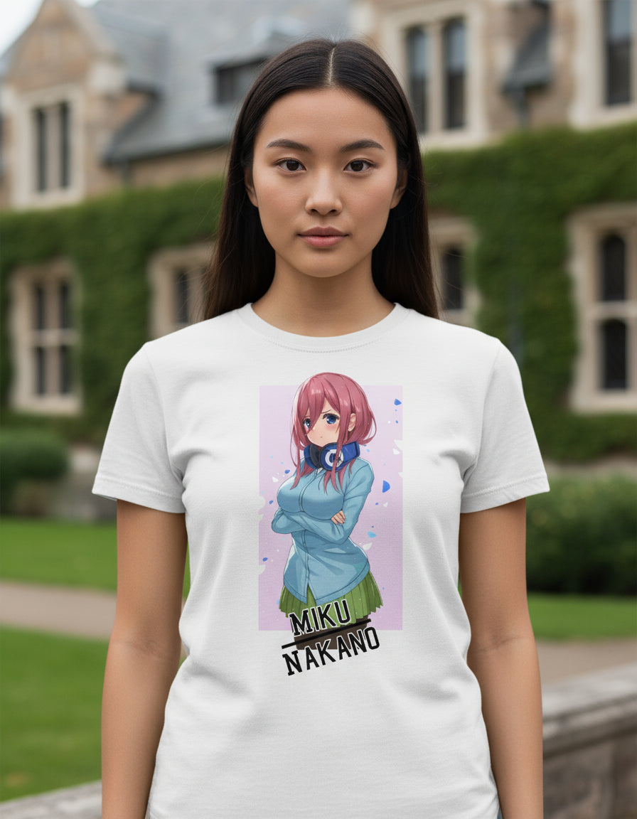 Miku Nakano Playera Anime 5 Toubun No Hanayome