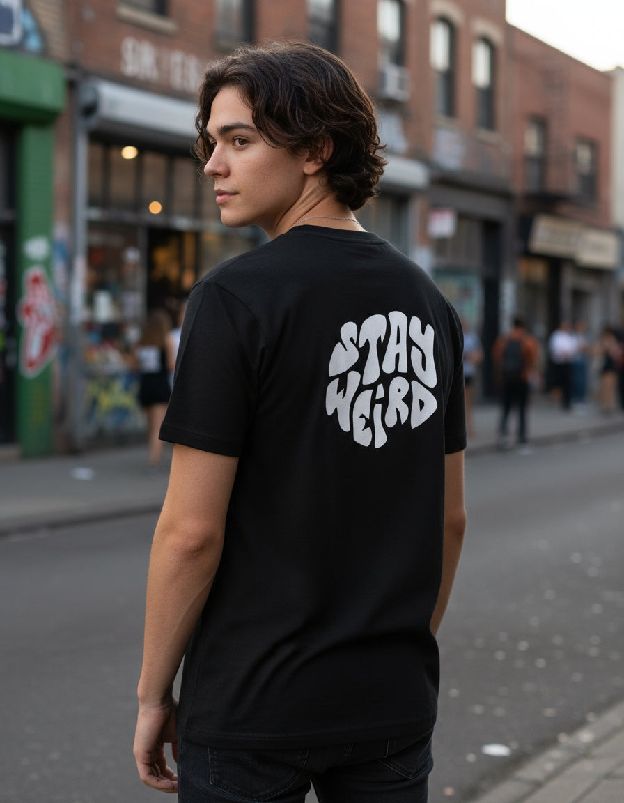Stay Weird Playera