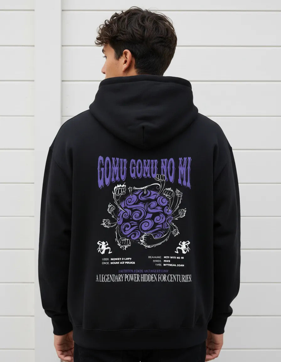 Sudadera Luffy Anime One Piece Gomu Gomu No Fruta Del Diablo