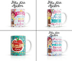 36 Tazas Regalo Día Del Maestro Personalizada Varios Diseños