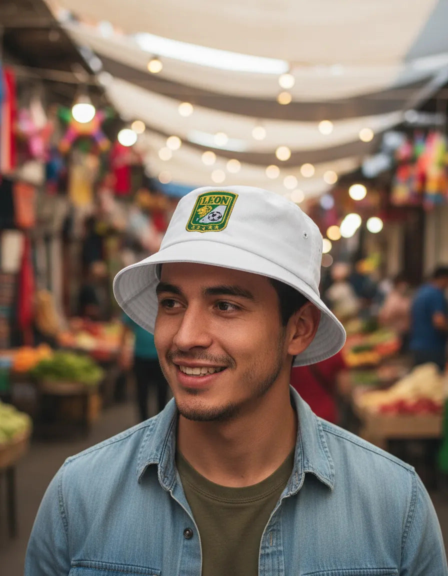 Club Leon Bucket Gorro Futbol Esmeraldas Panzas Verdes