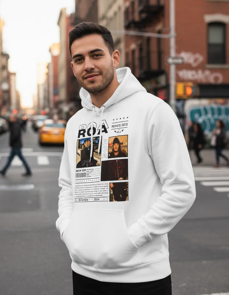 Sudadera Roa Estilo Streetwear Private Suite Hoodie Premium