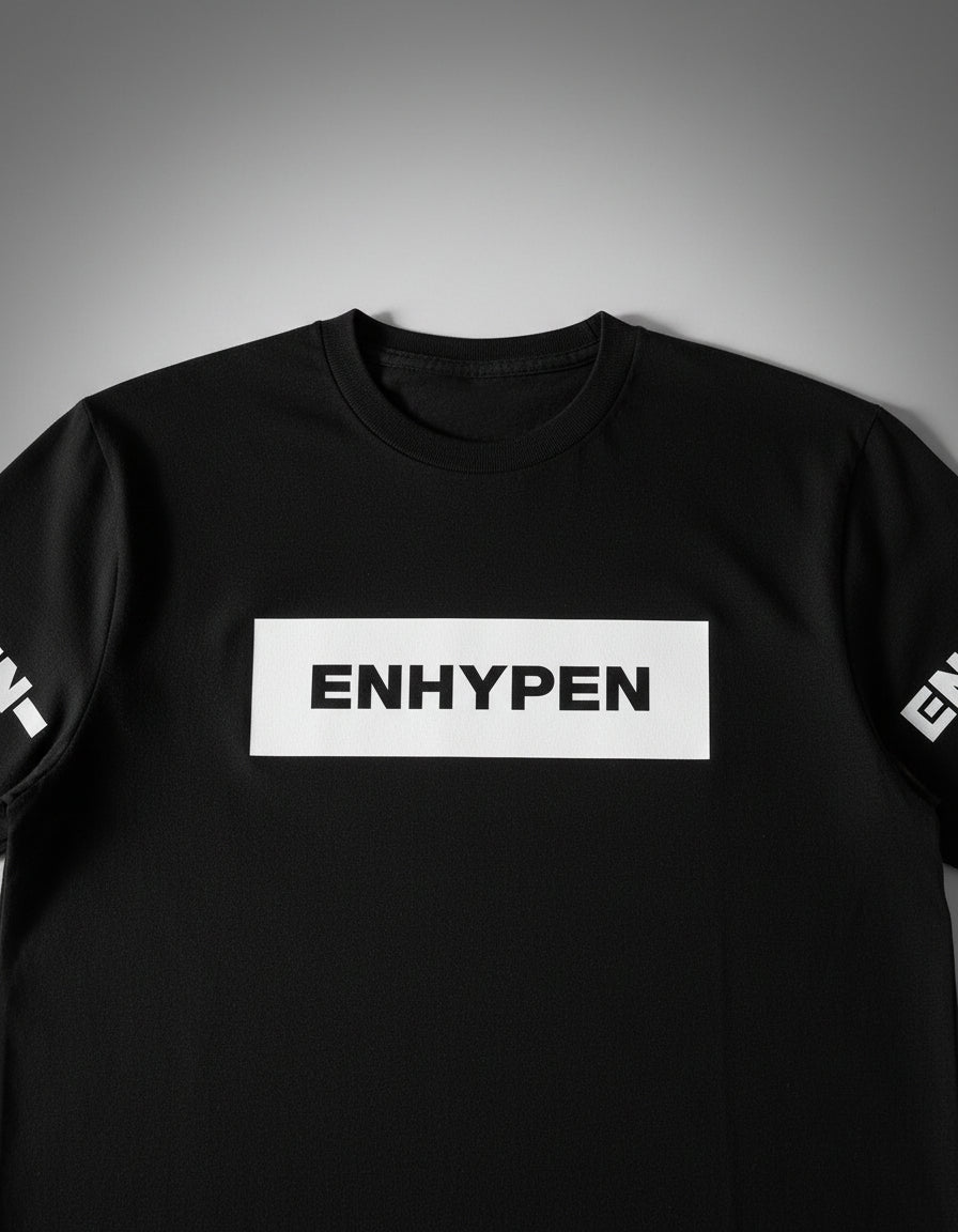 Enhypen Kpop Playera Tallas Dama Infantil Corte Recto