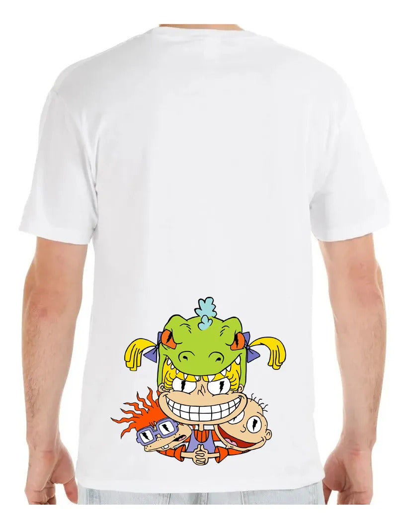 Playera Rugrats Estilo Retro 90s Caricatura Angelica Reptar