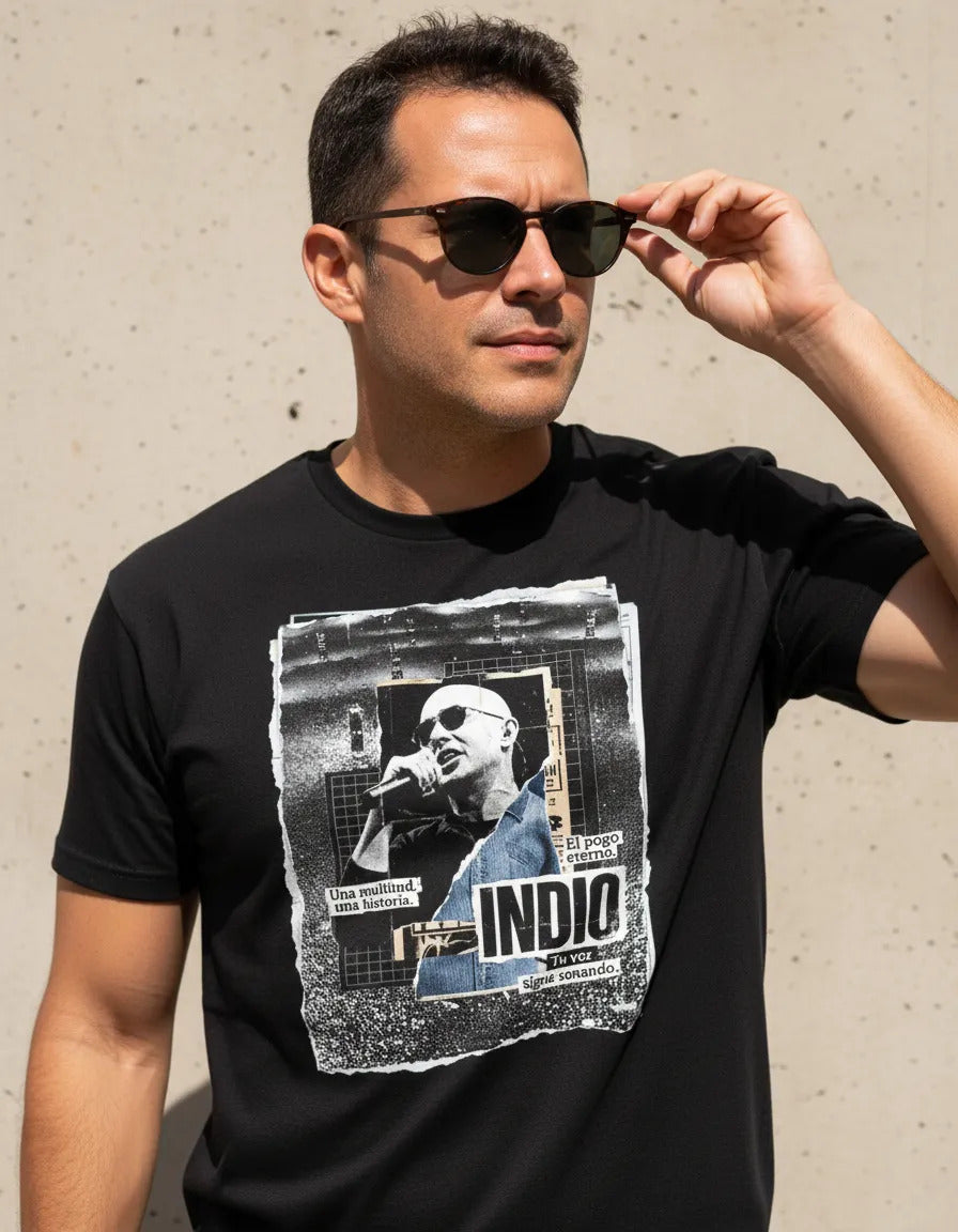 Playera Indio Solari Estilo Rock Patricio Rey Calidad Premiu