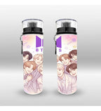 Botella Deportiva Bts Edicion Anime Manga Cilindro Kpop