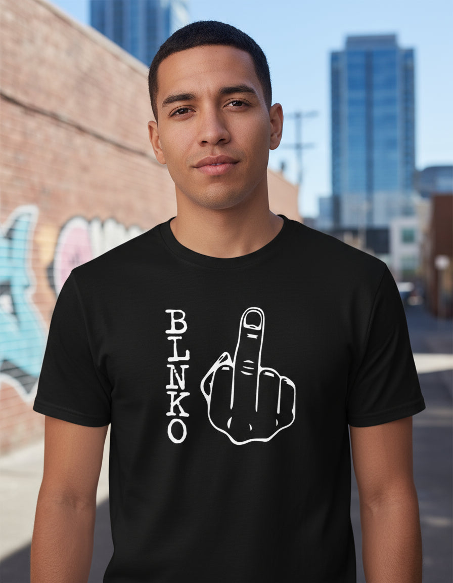 Blnko Playera Pop Punk Hip Hop Trap