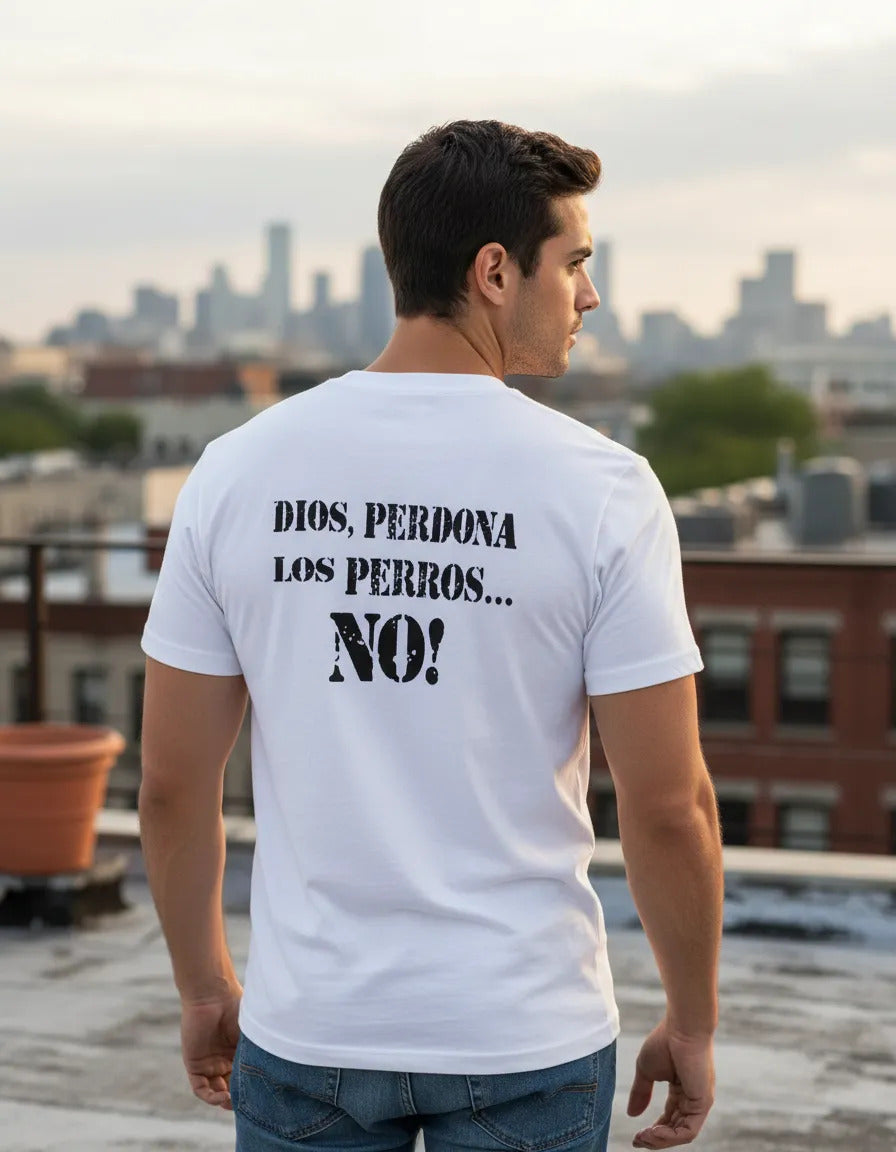 Playera Dios Perdona Lucha Libre Perros Mal Hombre Rudo