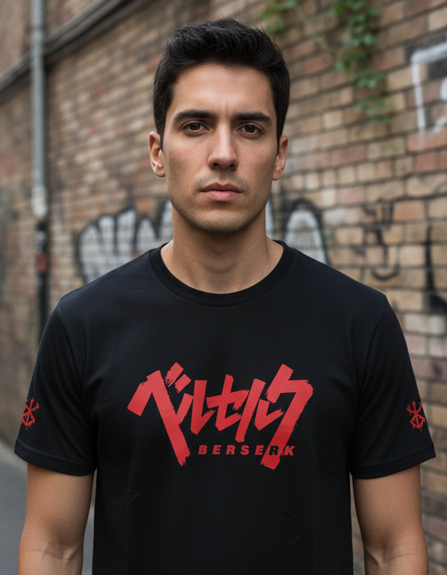 Berserk Playera Anime Accion Fantasia Oscura