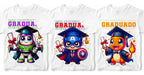 Playera Graduacion Infantil Personalizada Varios Modelos