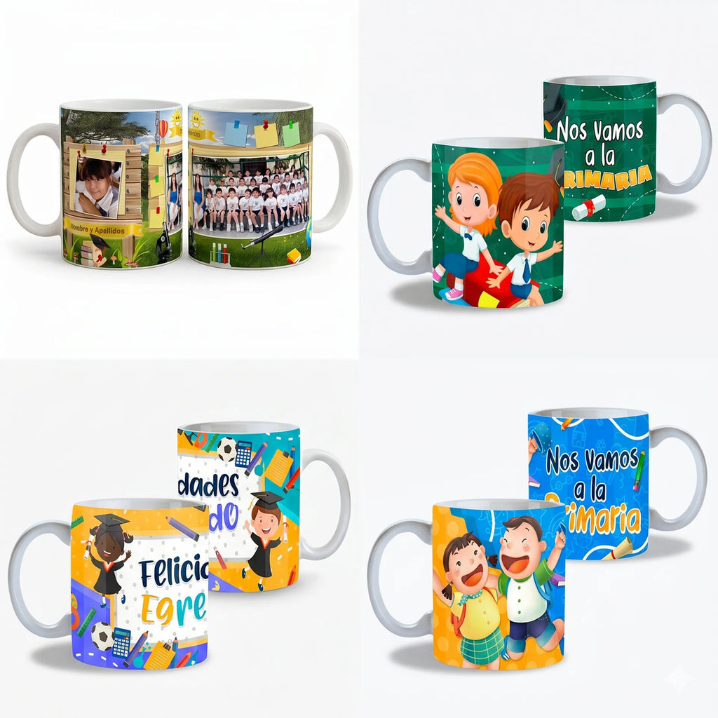 36 Tazas Personalizadas Graduación Mayoreo Recuerdo Fin De