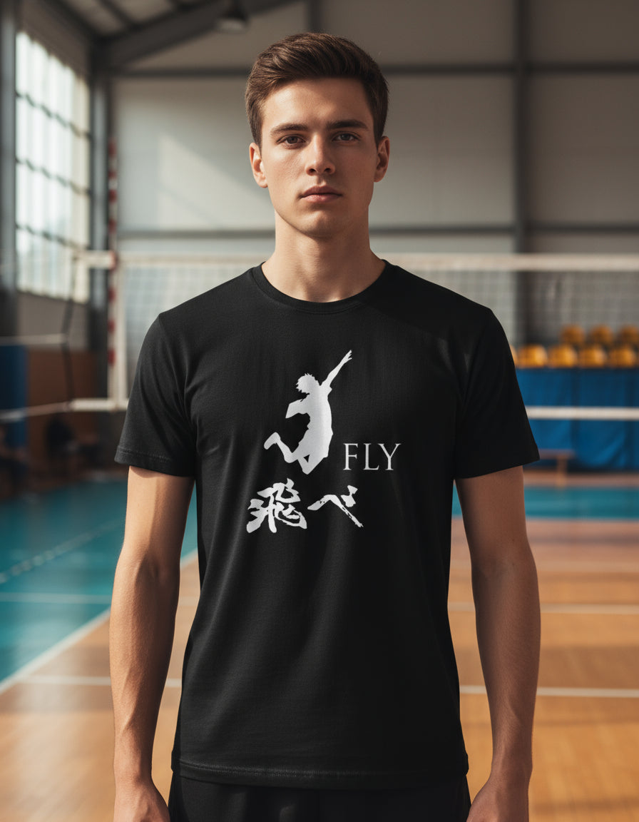 Fly Playera Haikyuu Anime Otaku Friki