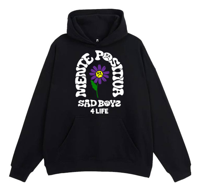 Junior H Sudadera Hoodie Mente Positiva Corridos Sad Boyz