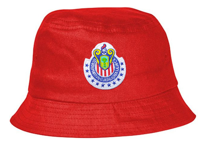 Chivas Club Deportivo Guadalajara Bucket Gorro Pescador