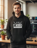 Funciona En Mi Maquina Sudadera Hoodie Programador
