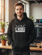 Funciona En Mi Maquina Sudadera Hoodie Programador
