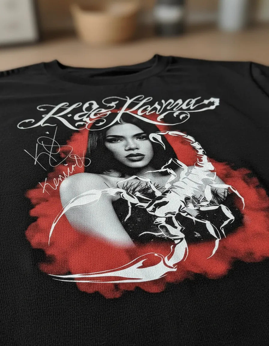 Playera Kenia Os Estilo K De Karma Vintage Calidad Premium