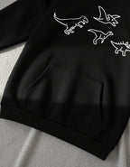 Dino Sudadera Jurasic Con Gorro Dinosaurio