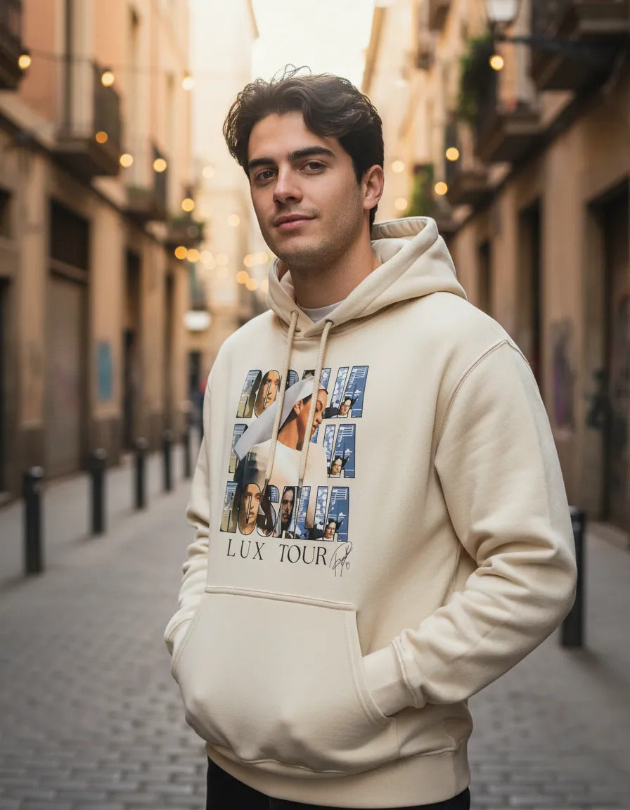 Sudadera Rosalia Estilo Hoodie Vintage Lux Tour Motomami
