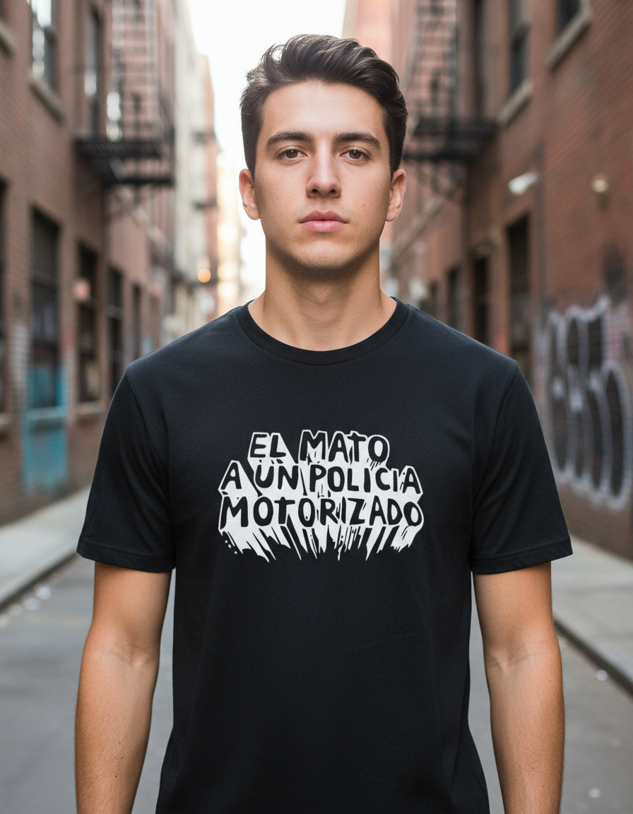 El Mato A Un Policia Motorizado Playera Indie Rock