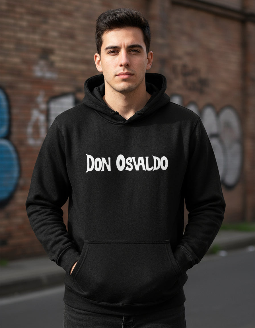 Don Osvaldo Sudadera Hoodie Callejeros Rock Argentino