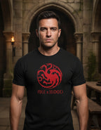 Game Of Thrones Playera Targaryen