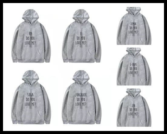 Sudadera Bts Jimin Jin Suga V Rm J-hope Jungkook