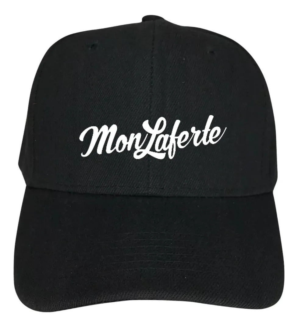 Gorra Mon Laferte Ajustable Negra Unisex Fan