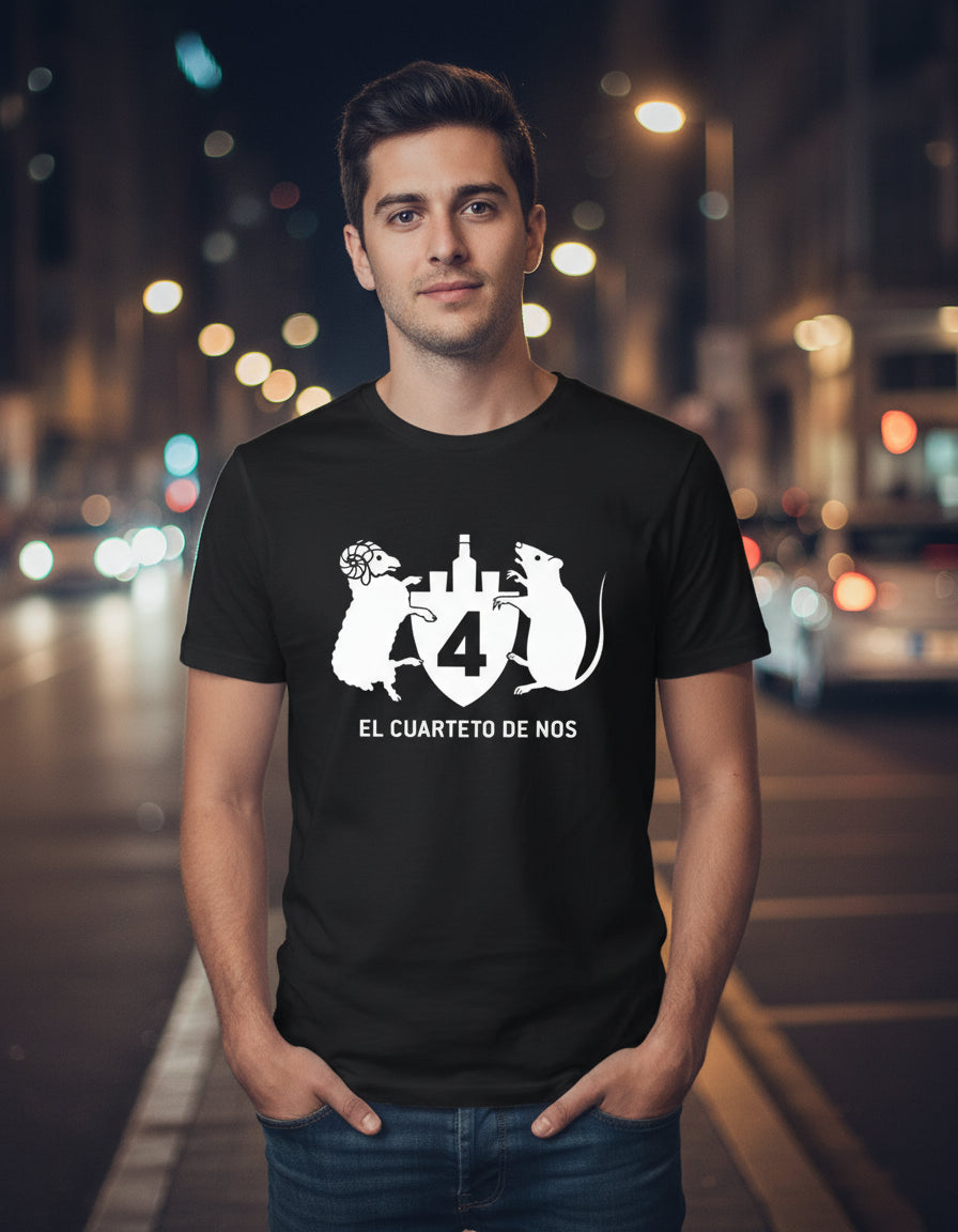 El Cuarteto De Nos Playera Rock