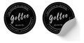 120 Etiquetas Circular Personalizado 58mm + 24 Calcomanias