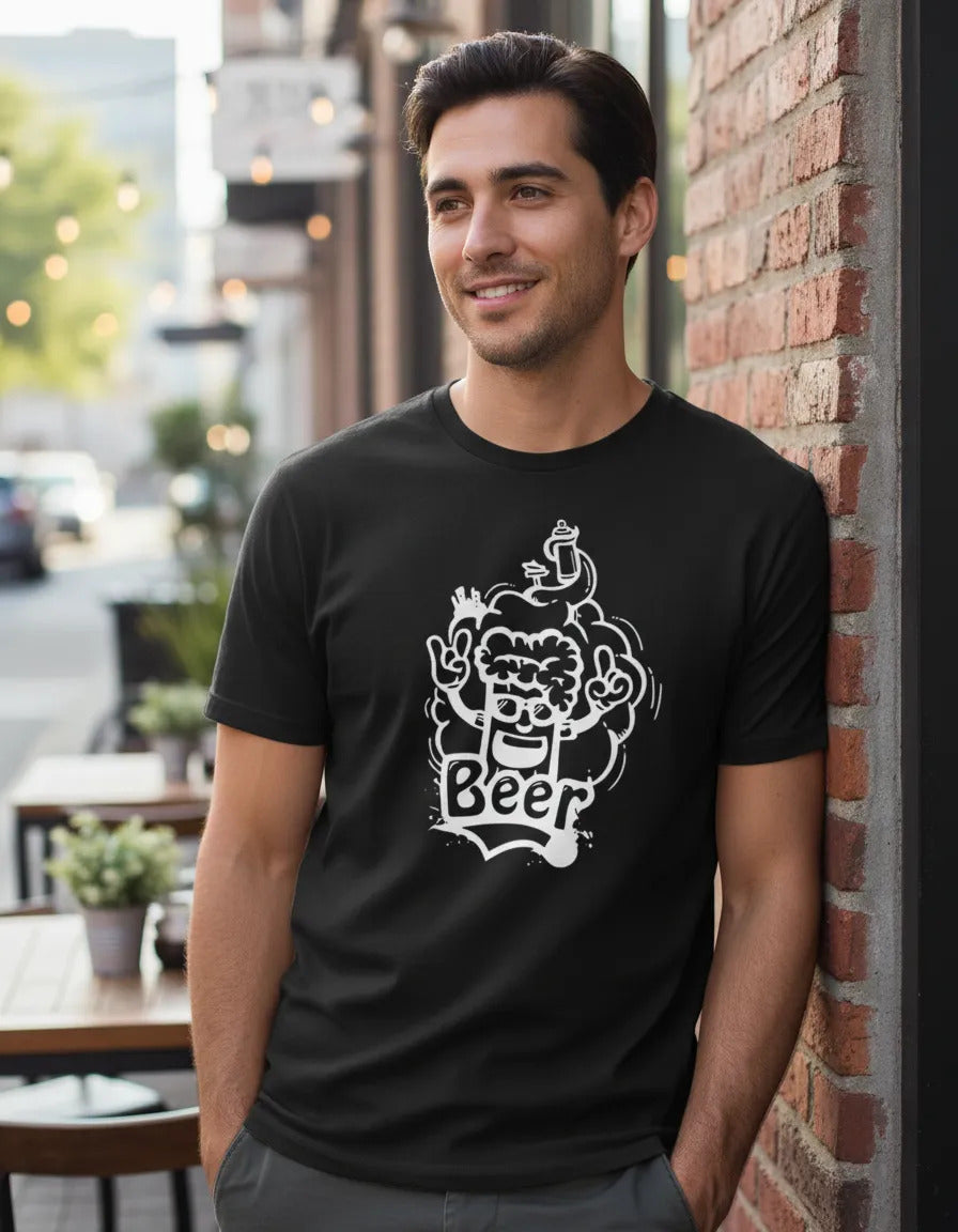 Playera Cerveza Tacos Beer Chela