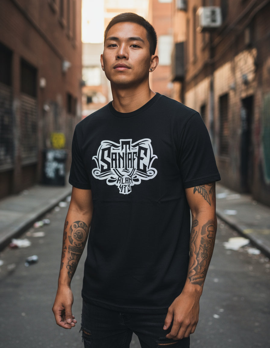 Santa Fe Klan Playera Rapero Hip Hop Trap Regional