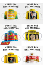 36 Tazas Regalo Día Del Maestro Personalizada Varios Diseños