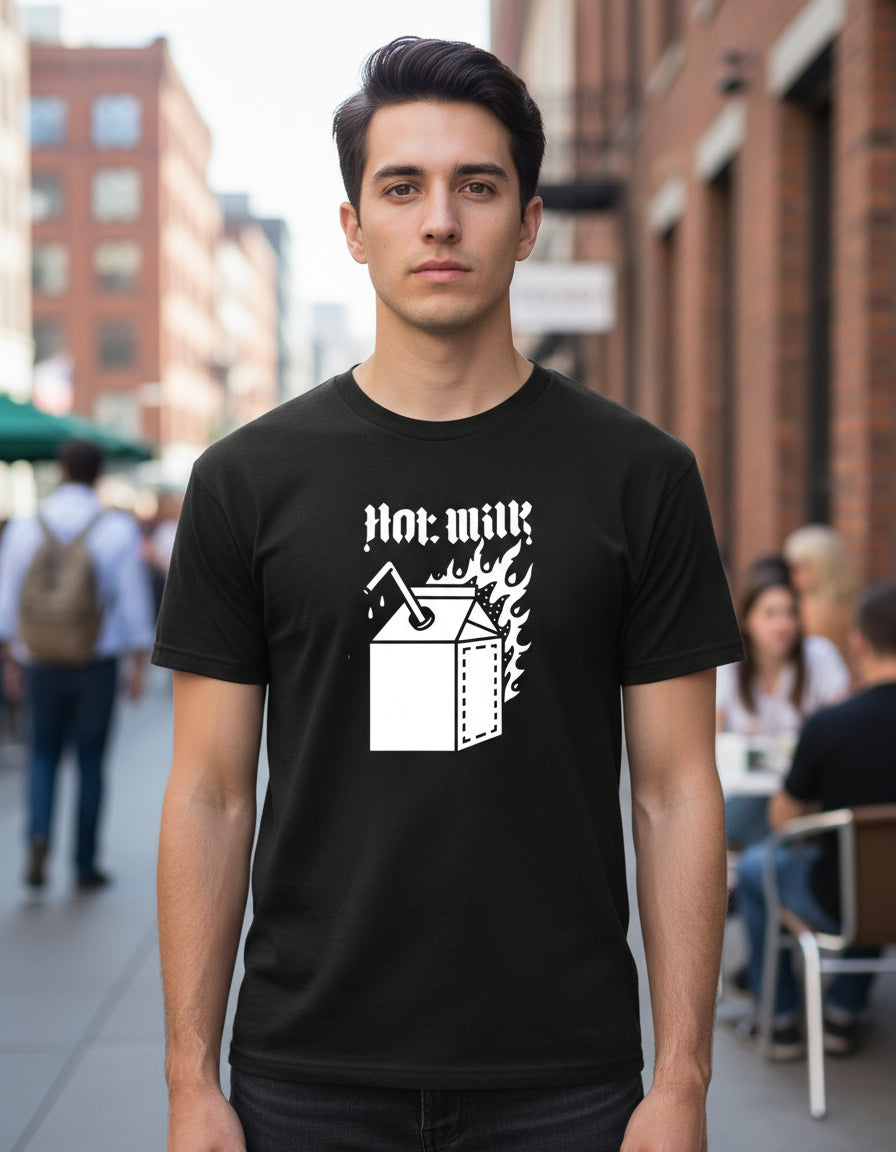 Hot Milk Playera Banda Rock Punk