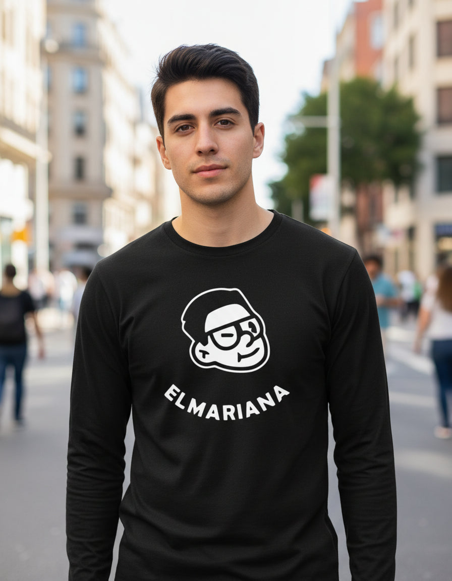 El Mariana Playera Personalizada Manga Larga Youtuber