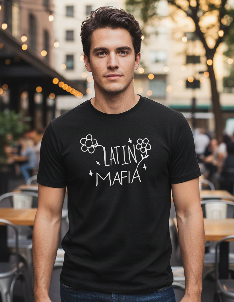 Latin Mafia Playera Pop Rap Electrónica