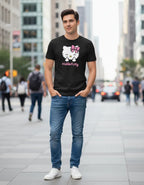 Playera Gatito Cool Con Actitud Rebelde Parodia Moda Urbana