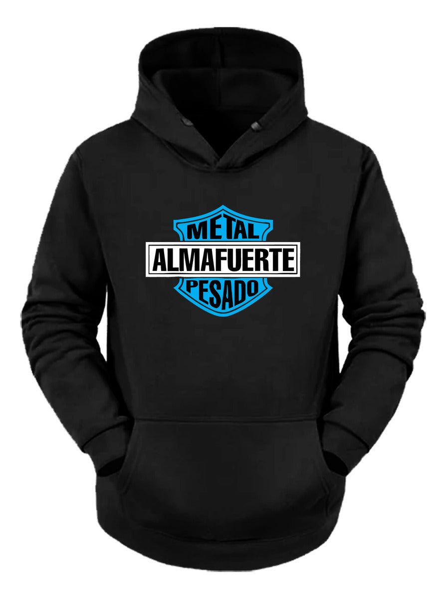 Almafuerte Sudadera Hoodie Metal Pesado