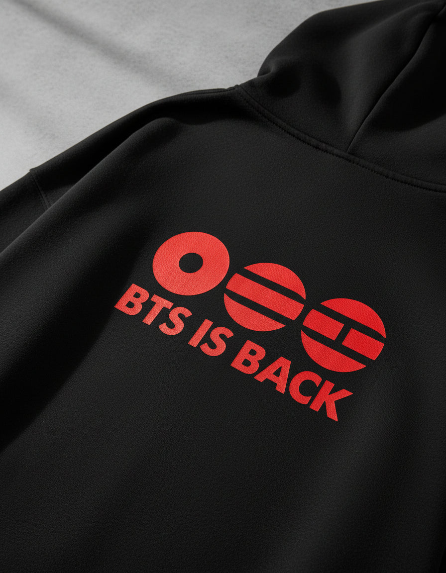 Bts World Tour Sudadera Hoodie Kpop Back